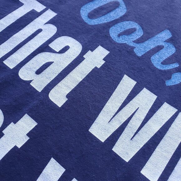 Jeopardy Game Show T Shirt Mens L Ooh That Will Cost You Blue Alex Trebek Gift - Picture 4 of 9